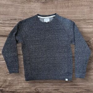 NORSE PROJECTS Crew Pullover Sweatshirt Grey Medium Ketel Cotton
